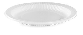Prato 21cm - Fonplast Descartáveis